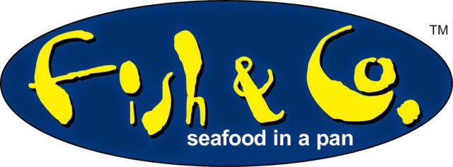 នេះជារូបភាព logo Fish & Co.។ ដកស្រង់ចេញពីគេហទំព័រ Fish & Co.