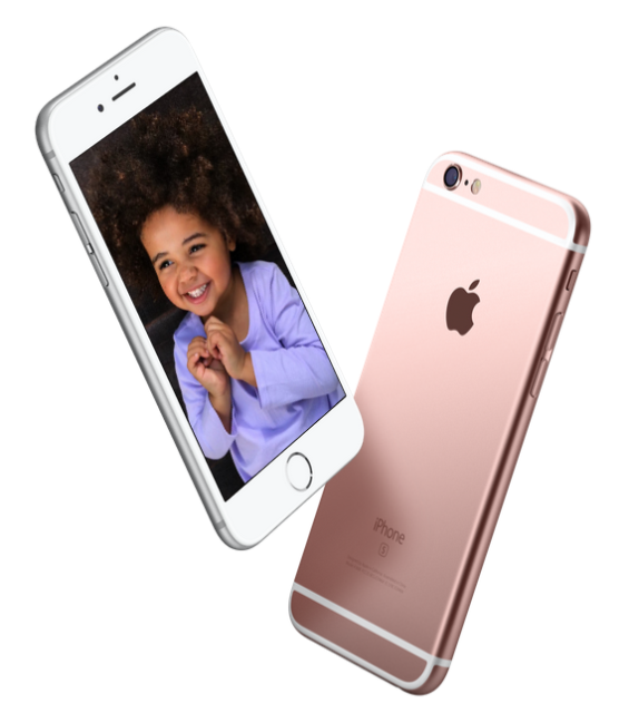 រូបភាព iPhone 6S។ ដកស្រង់ចេញពីវែបសាយ Apple