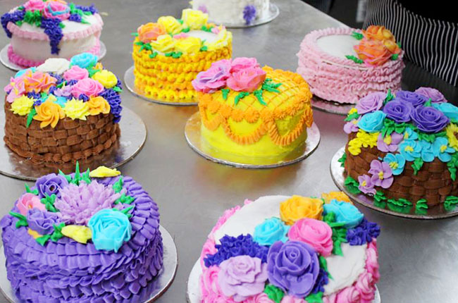 Flowers-on-Birthday-Cake